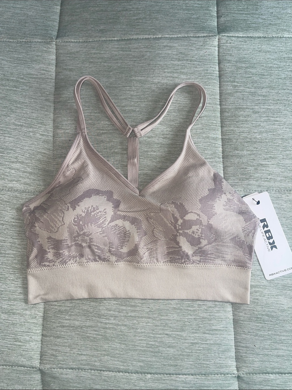 ❤️NEW!!!❤️ RBX Floral Seamless Racerback Bralette.Available in different colors.